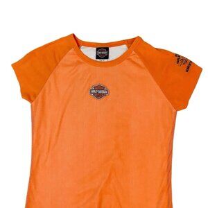Harley Davidson Roeder Monroeville & Sandusky Ohio Logo Women Short Sleeve Shirt